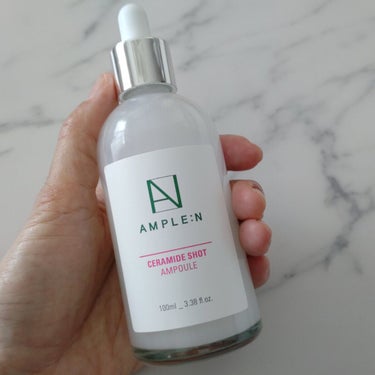 AMPLE:N セラミドショットアンプルのクチコミ「
『アンプルN』はおすすめしている方も多く、
気になっていたのでメガ割時に購入❗


季節の変.....」（1枚目）