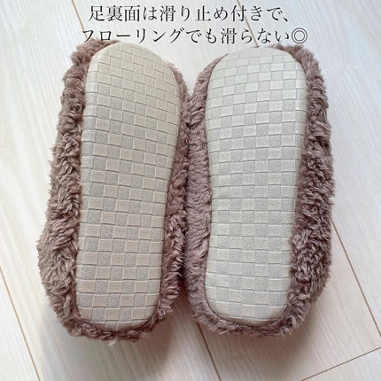 あったかスリッパと裏起毛スパッツセット /メディカルファン/その他を使ったクチコミ(5枚目)