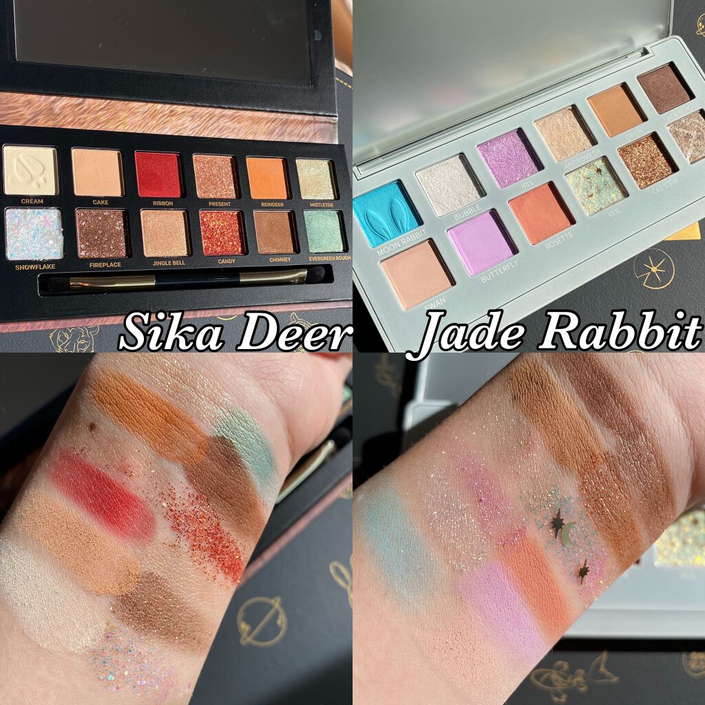 エクスプローラ12色 動物アイシャドウパレット/PERFECT DIARY/アイシャドウパレットを使ったクチコミ(2枚目)