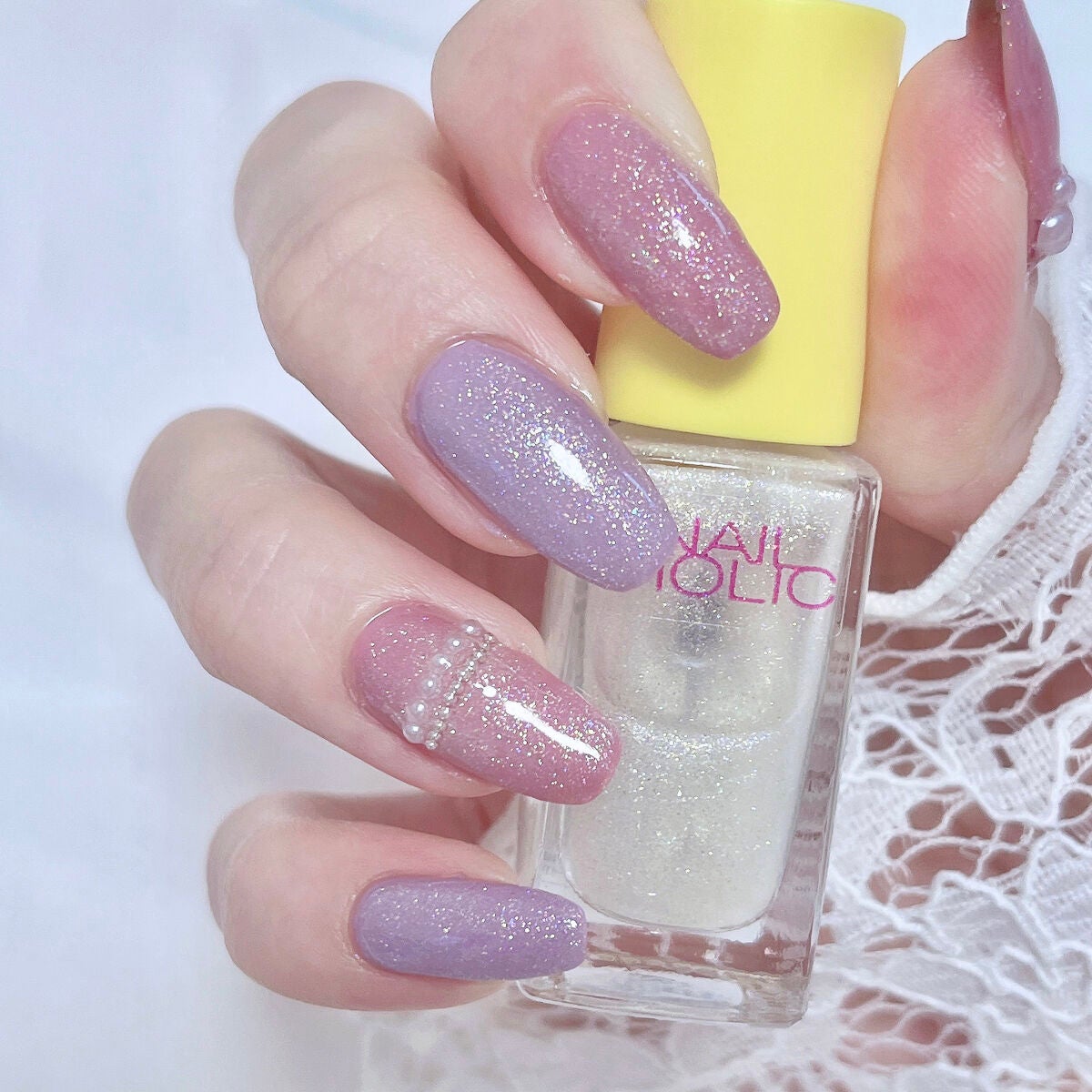 リミテッドカラー(SUMMER PARTY)/ネイルホリック/マニキュアを使ったクチコミ(4枚目)