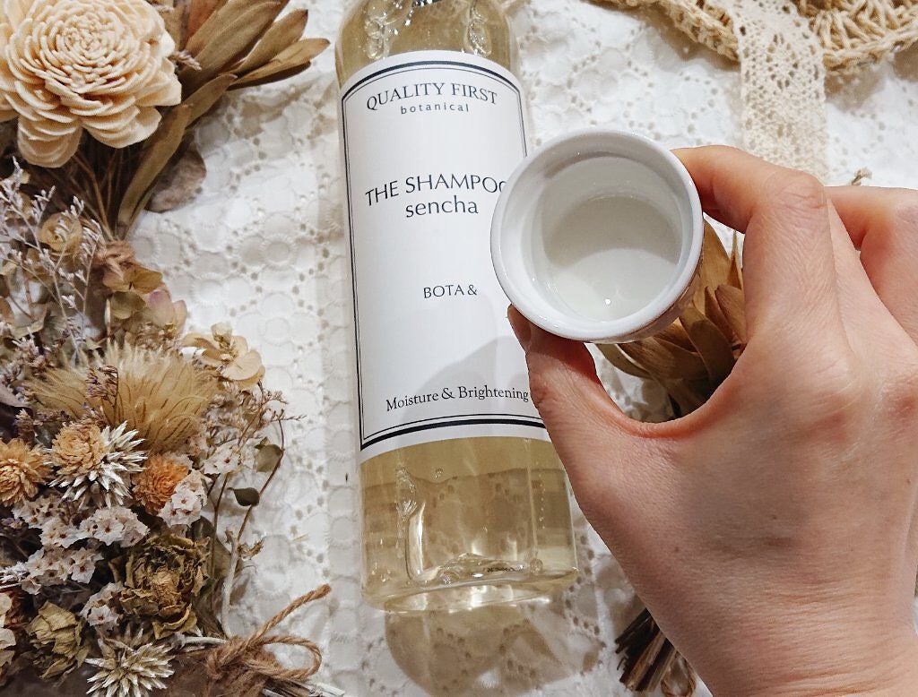 ボタアンド ザ シャンプー <sencha>/クオリティファースト/市販シャンプーを使ったクチコミ(3枚目)