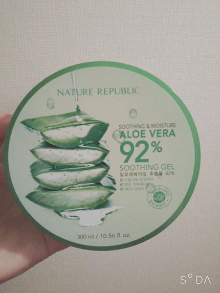 マイルド&モイスチャーアロエジェル/ネイチャーリパブリック/ボディローションを使ったクチコミ(1枚目)