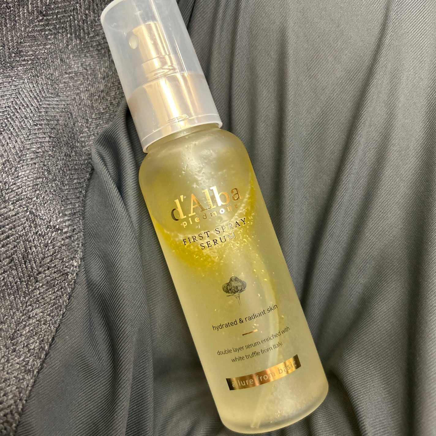 ダルバ ホワイトトリュフファーストスプレーセラム/ダルバ/ミスト状化粧水を使ったクチコミ(1枚目)