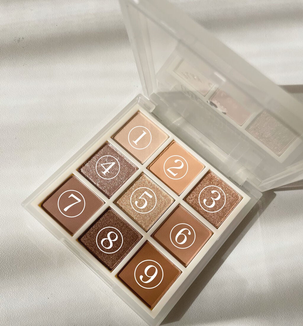 プレイカラーアイズ ≪ミルキーコレクション≫/ETUDE/アイシャドウパレットを使ったクチコミ(2枚目)