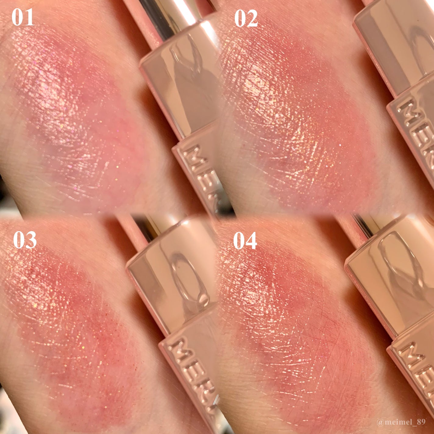 オーロラパールリップスティック/MERYTHOD/口紅を使ったクチコミ(3枚目)