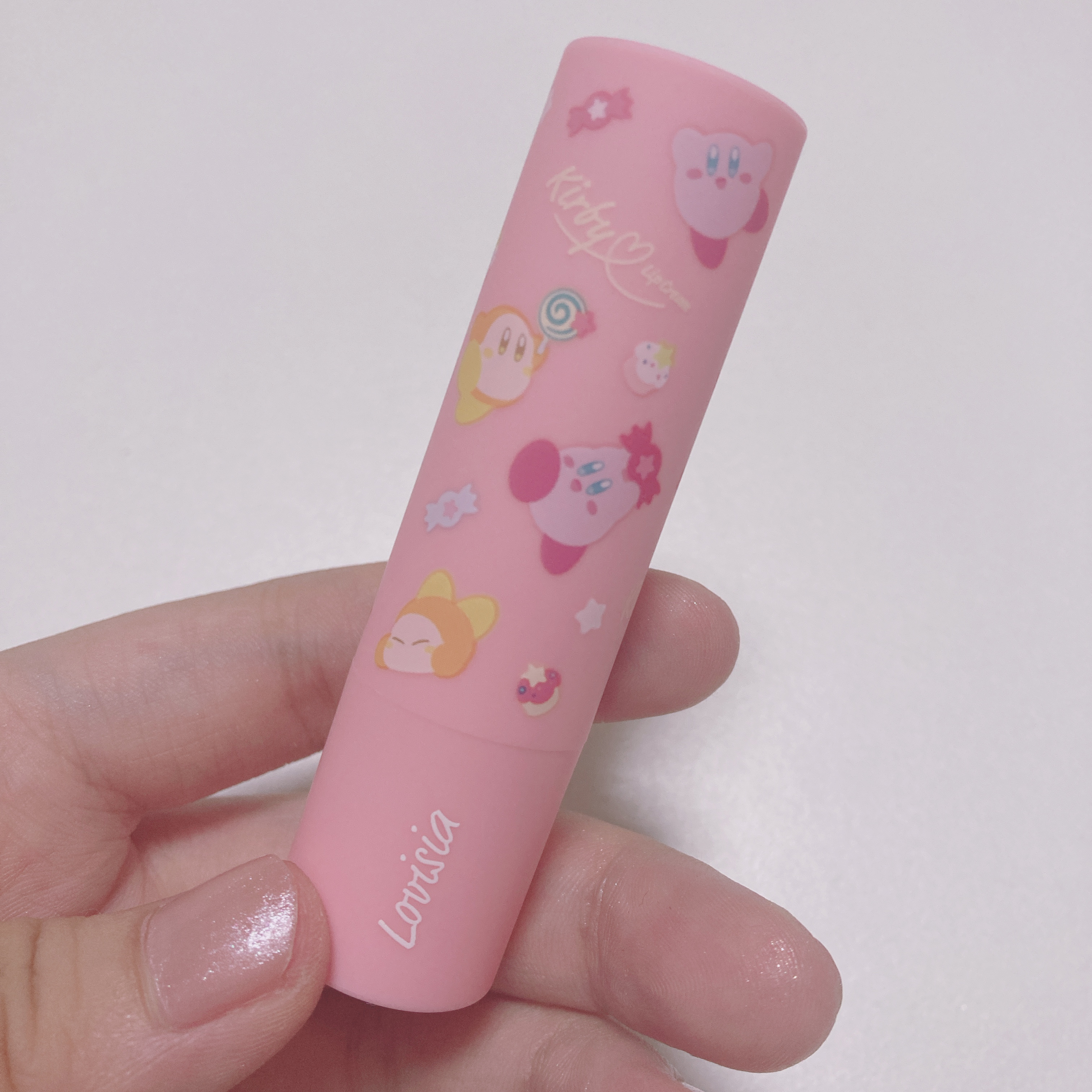 星のカービィ リップクリーム 01 いちごみるくの香り/ラヴィジア/リップクリームを使ったクチコミ（3枚目）