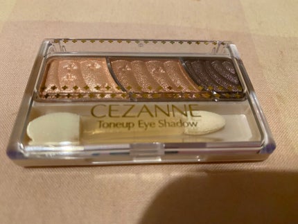 トーンアップアイシャドウ/CEZANNE/アイシャドウパレットを使ったクチコミ(1枚目)