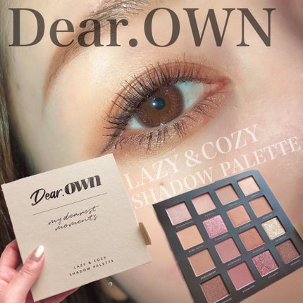 LAZY&COZY SHADOW PALETTE/Dear.own/アイシャドウパレットを使ったクチコミ(1枚目)