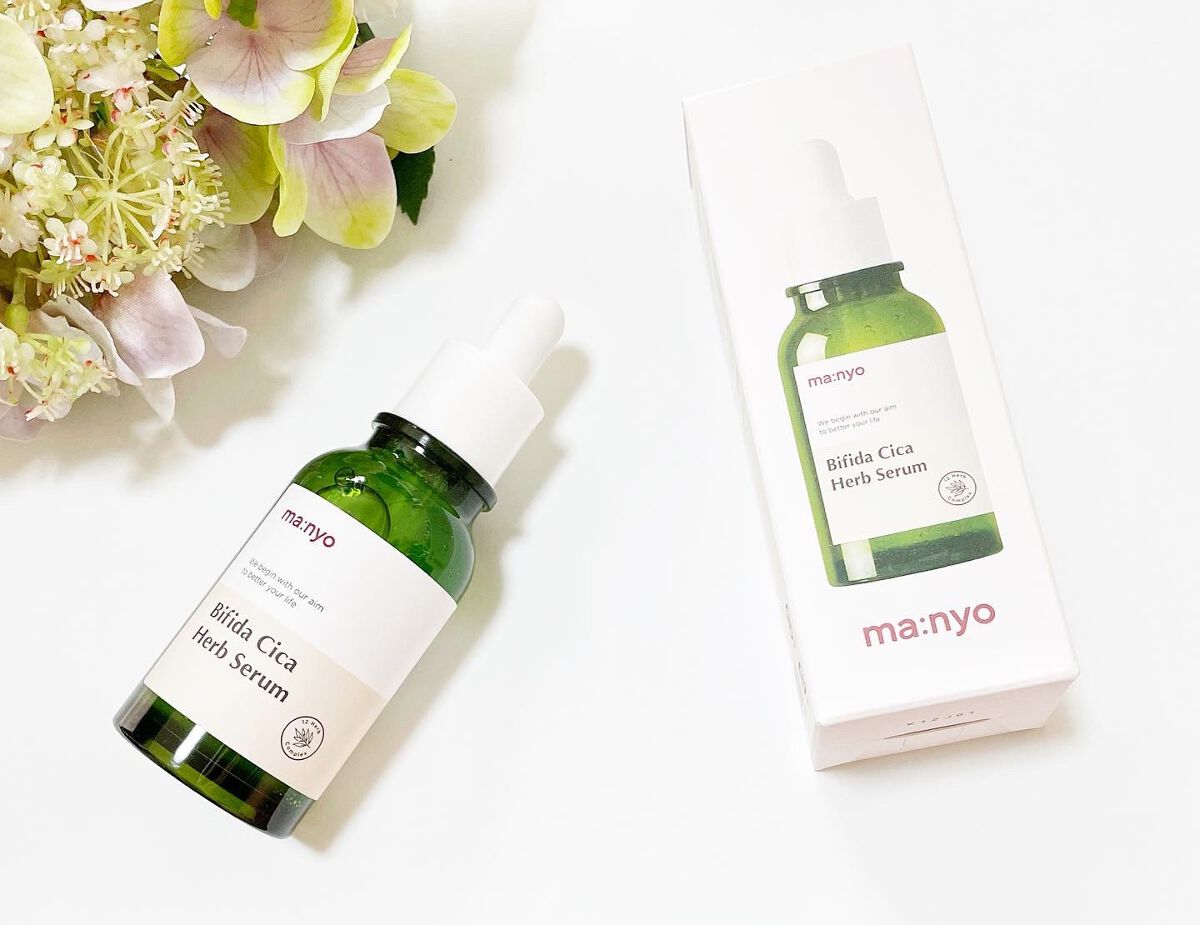 ビフィダシカハーブセラム/manyo/美容液を使ったクチコミ（1枚目）