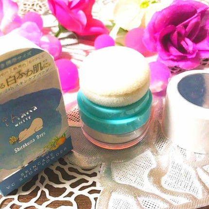 ihana WHITE スキンケアVCスノーパウダー/IHANA/ルースパウダーを使ったクチコミ(1枚目)