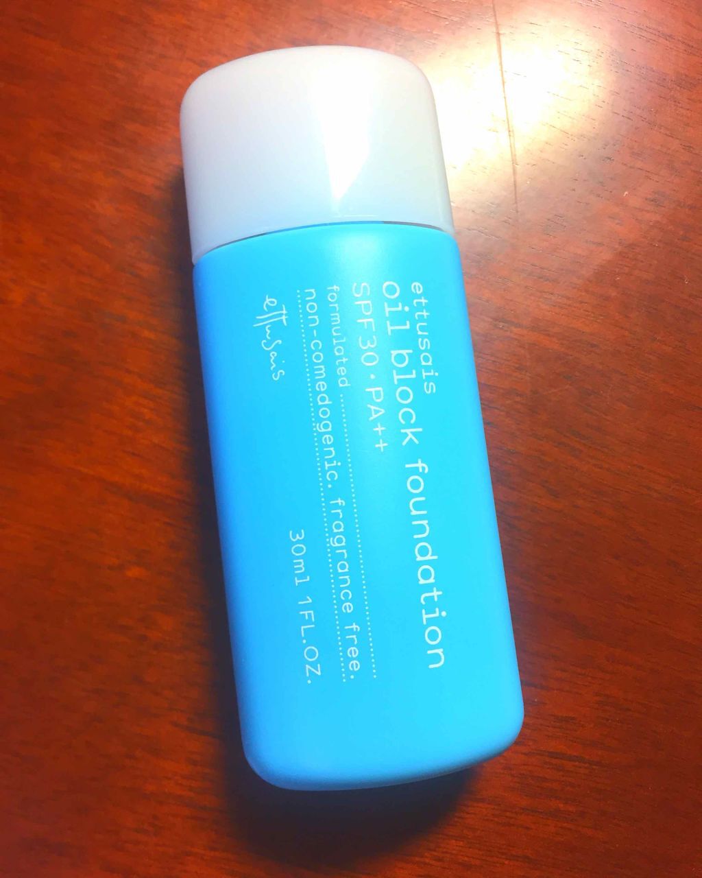 オイルブロック ファンデーション/ettusais/リキッドファンデーションを使ったクチコミ(1枚目)