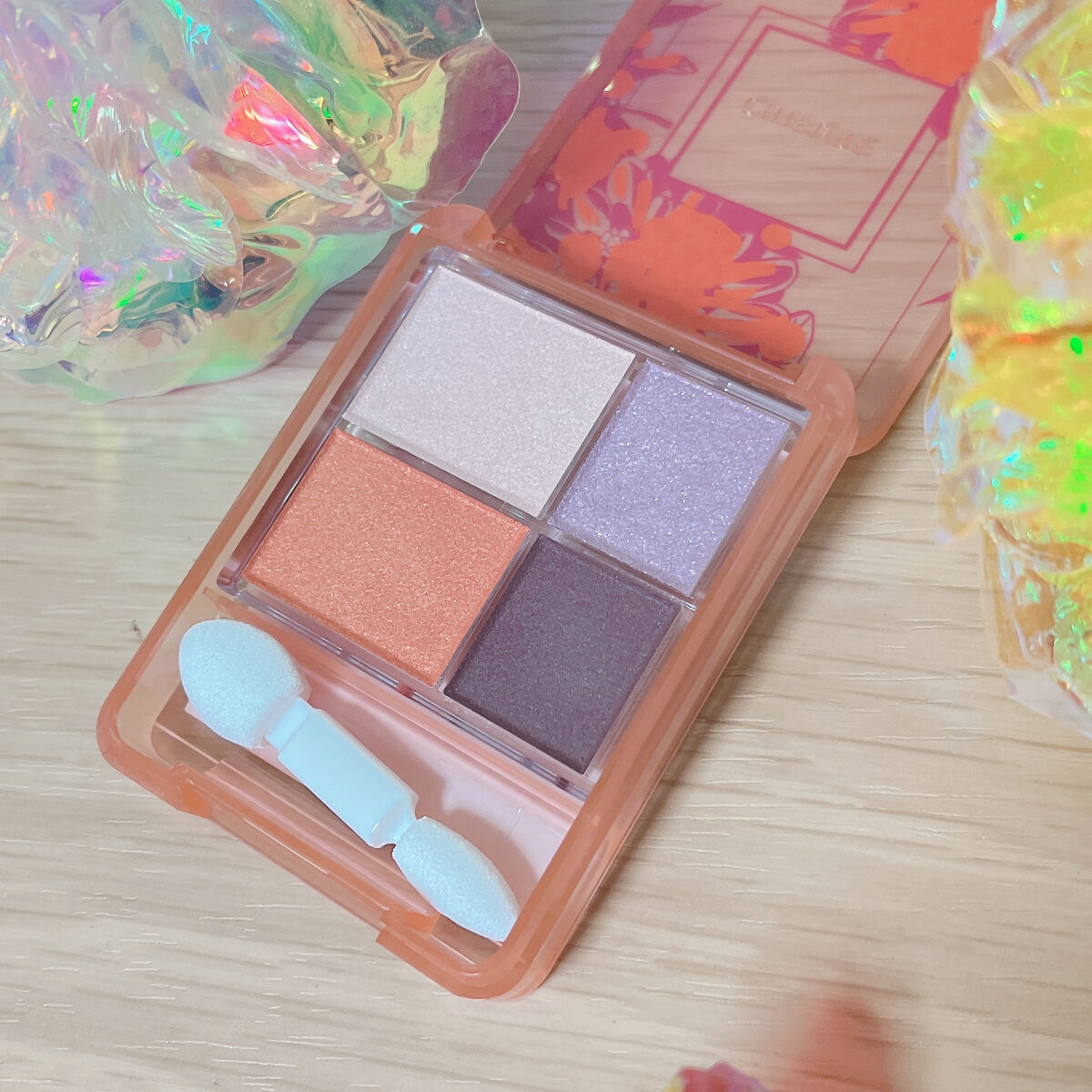 グラデーション アイシャドウ/ちふれ/アイシャドウパレットを使ったクチコミ（2枚目）