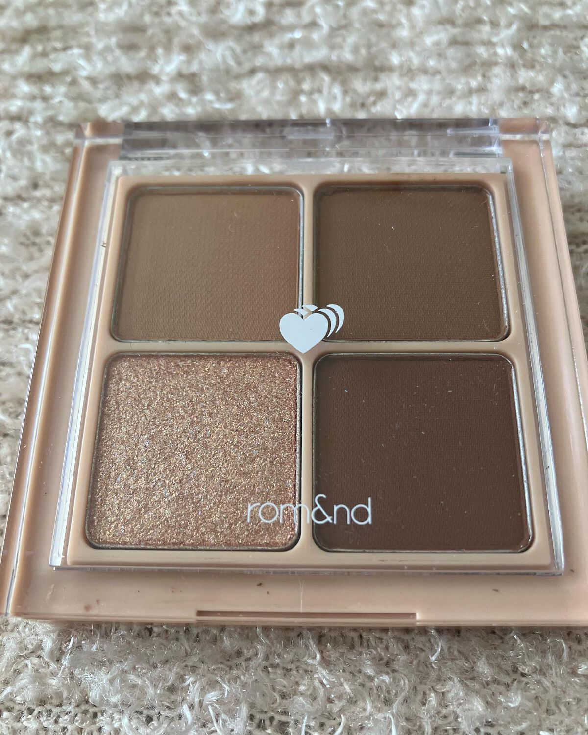 ベターザンアイズ/rom&amp;nd/アイシャドウパレットを使ったクチコミ（1枚目）