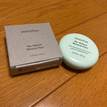 ノーセバム ミネラルパクト N/innisfree/プレストパウダーを使ったクチコミ（1枚目）