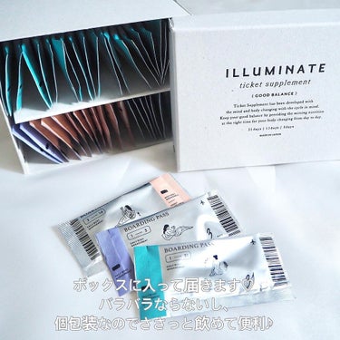 チケットサプリ/ILLUMINATE/健康サプリメントを使ったクチコミ（4枚目）