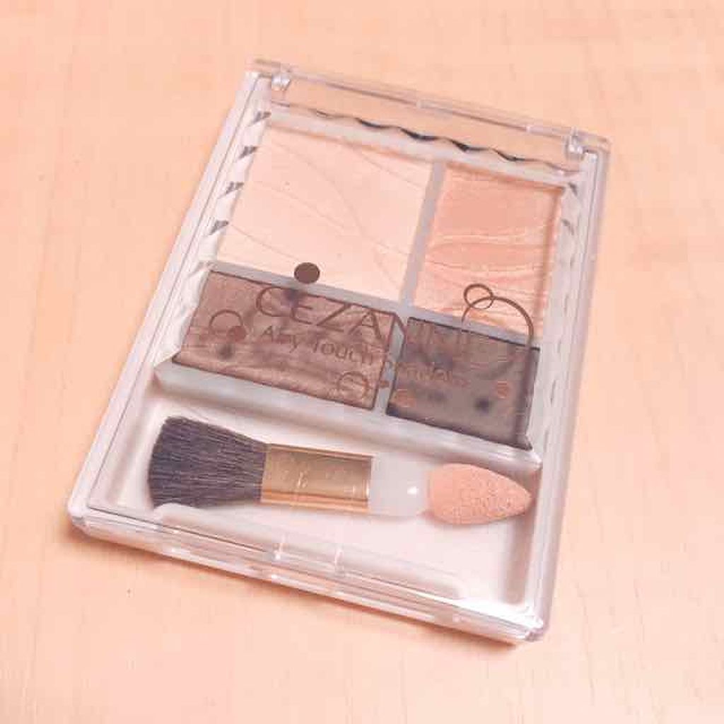 エアリータッチシャドウ/CEZANNE/アイシャドウパレットを使ったクチコミ（1枚目）