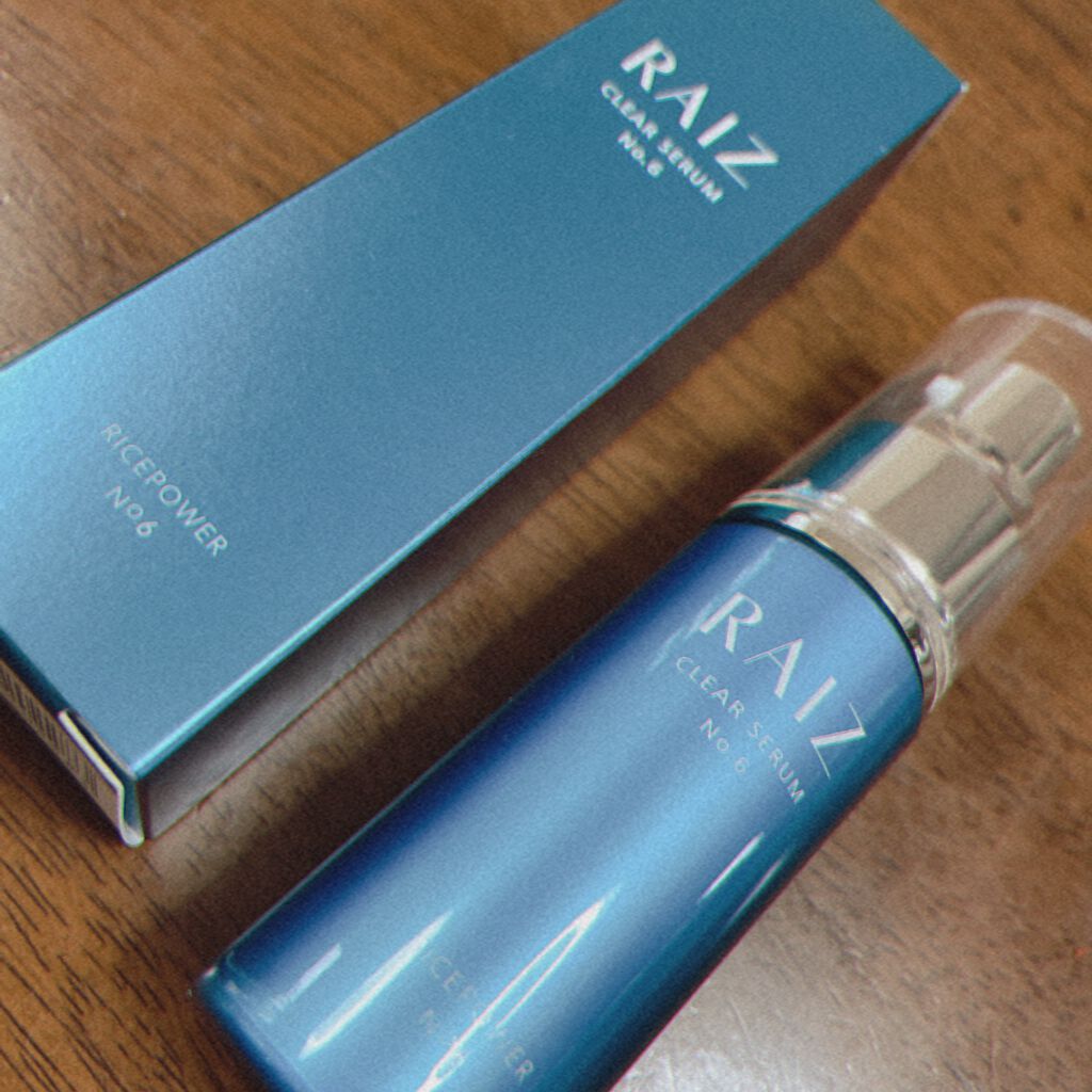 クリアセラムNo.6/RAIZ/美容液を使ったクチコミ（1枚目）