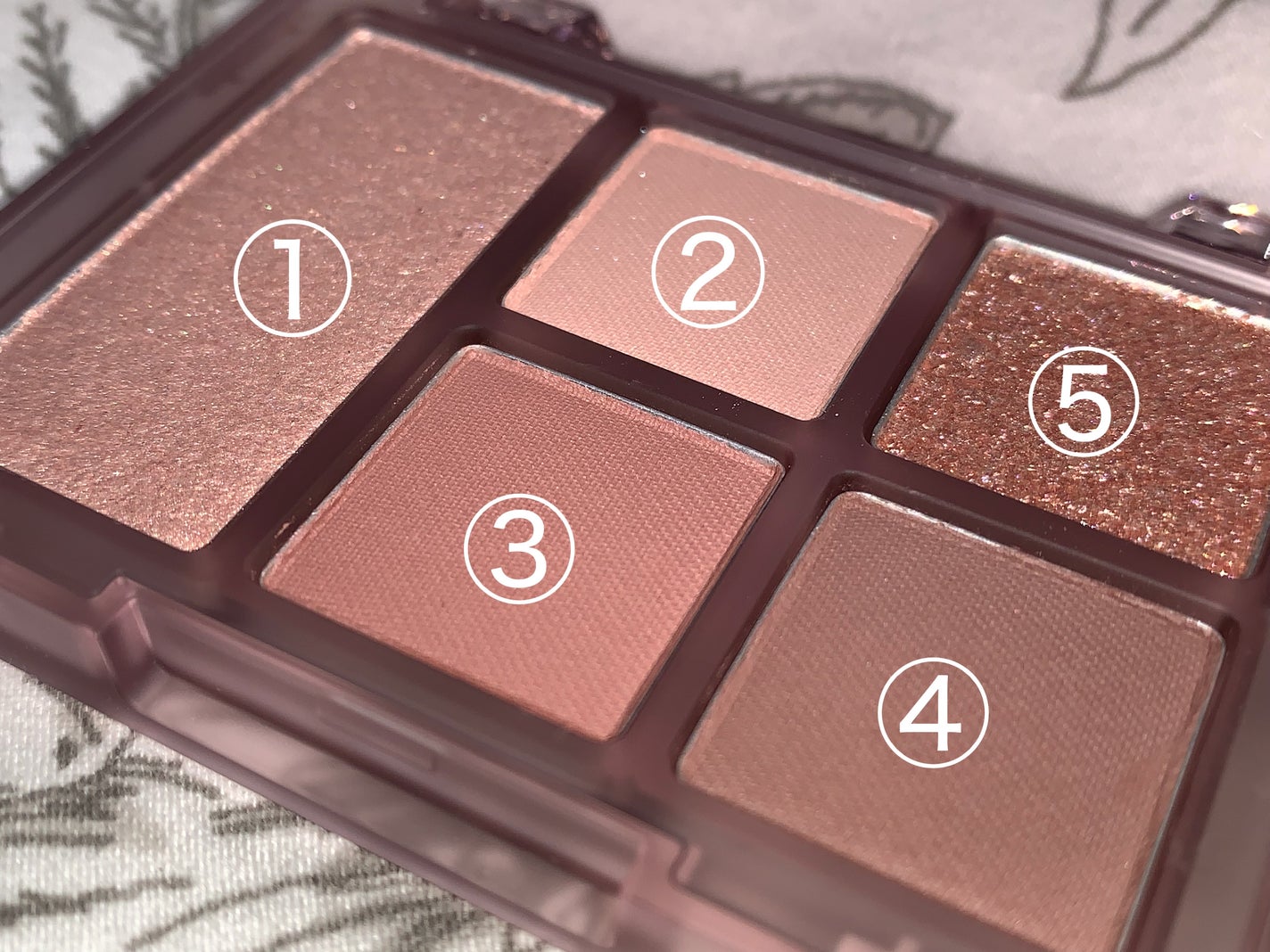 オールラウンドアイパレット/hince/マルチパレットを使ったクチコミ(3枚目)