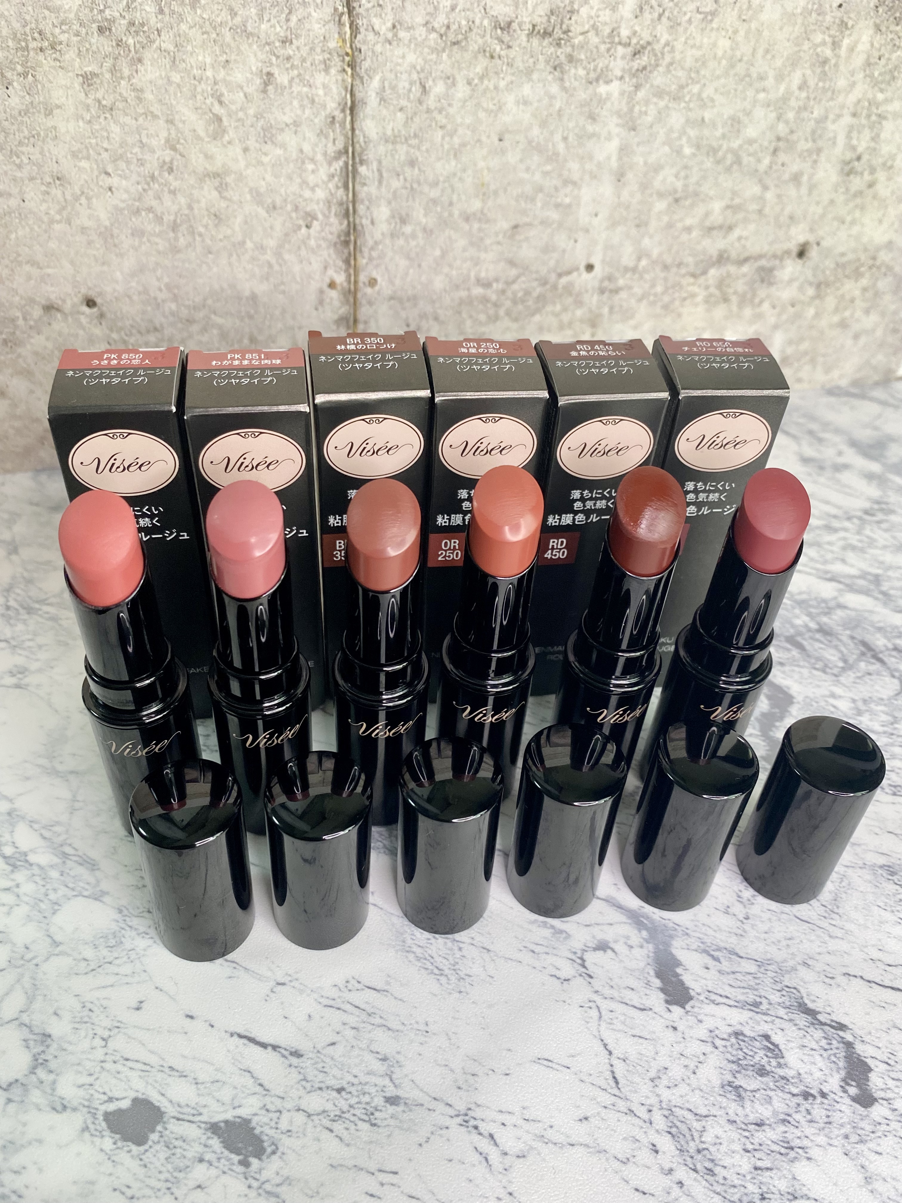 ネンマクフェイク ルージュ/Visée/口紅を使ったクチコミ（2枚目）