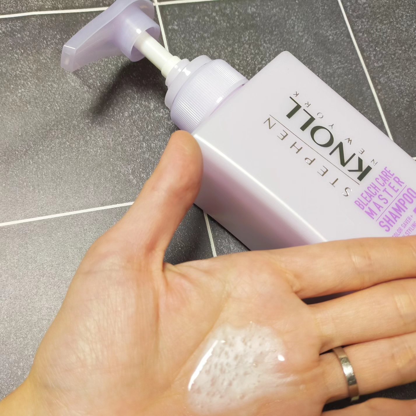 ブリーチケアマスター シャンプー/トリートメント/スティーブンノル ニューヨーク/市販シャンプーを使ったクチコミ（3枚目）