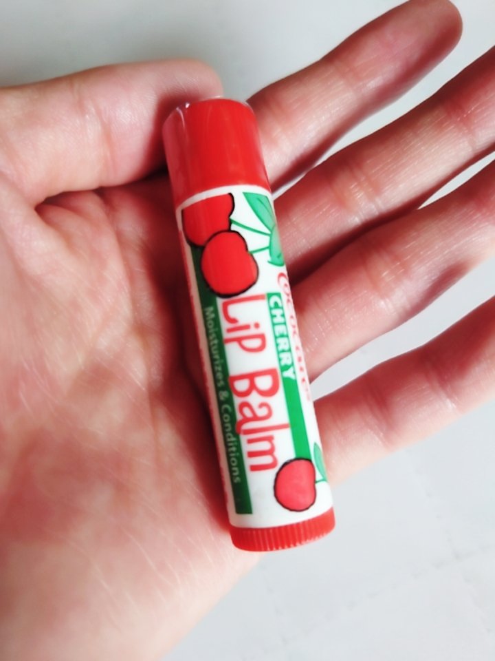 チェリーリップクリーム/COCOCARE/リップクリームを使ったクチコミ（2枚目）