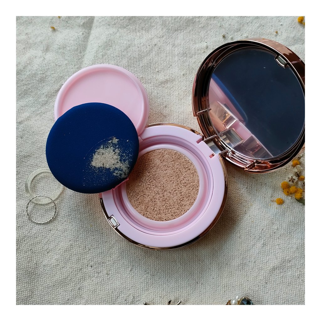 ピンクティーツリーカバーアップグロウクッション/APLIN/クッションファンデーションを使ったクチコミ（2枚目）