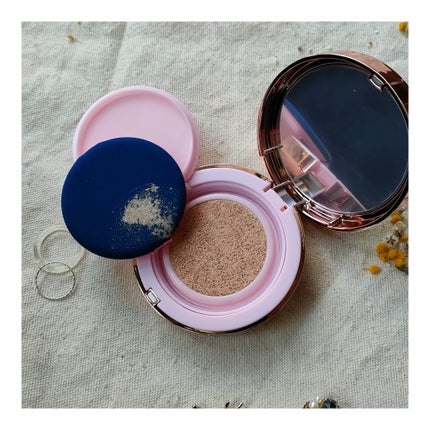 ピンクティーツリーカバーアップグロウクッション/APLIN/クッションファンデーションを使ったクチコミ(2枚目)