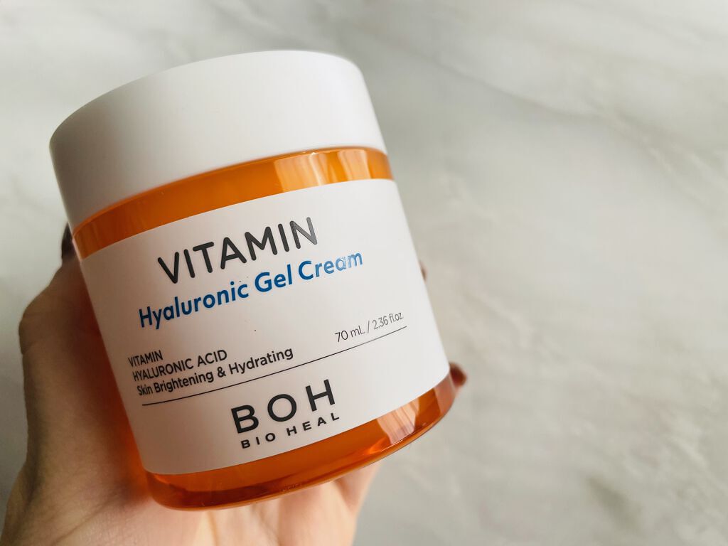 ビタミン ヒアルロニック ジェルクリーム/BIOHEAL BOH/オールインワン化粧品を使ったクチコミ（2枚目）