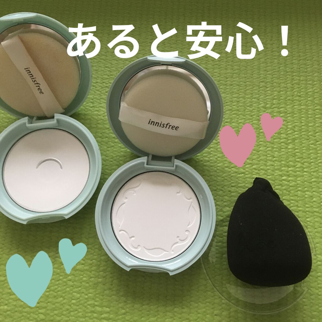 ノーセバム ミネラルパクト N/innisfree/プレストパウダーを使ったクチコミ（2枚目）