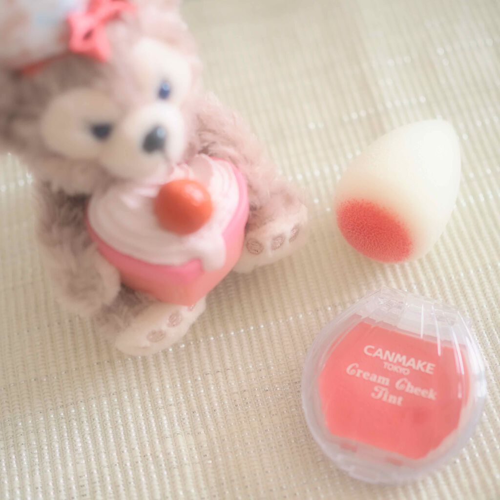クリームチーク ティント/キャンメイク/ジェル・クリームチークを使ったクチコミ（1枚目）