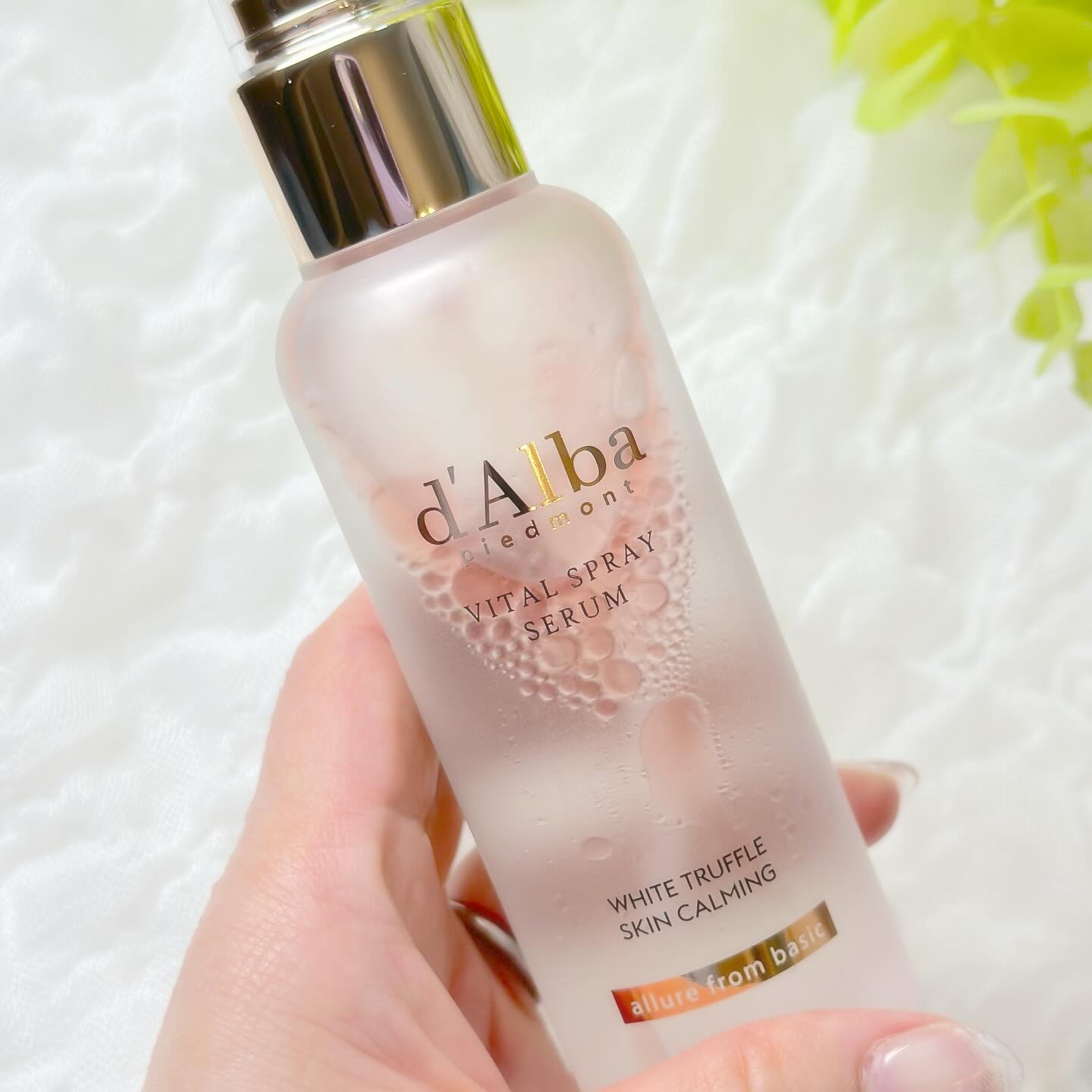 ダルバ ホワイトトリュフバイタルスプレーセラム/ダルバ/ミスト状化粧水を使ったクチコミ（2枚目）