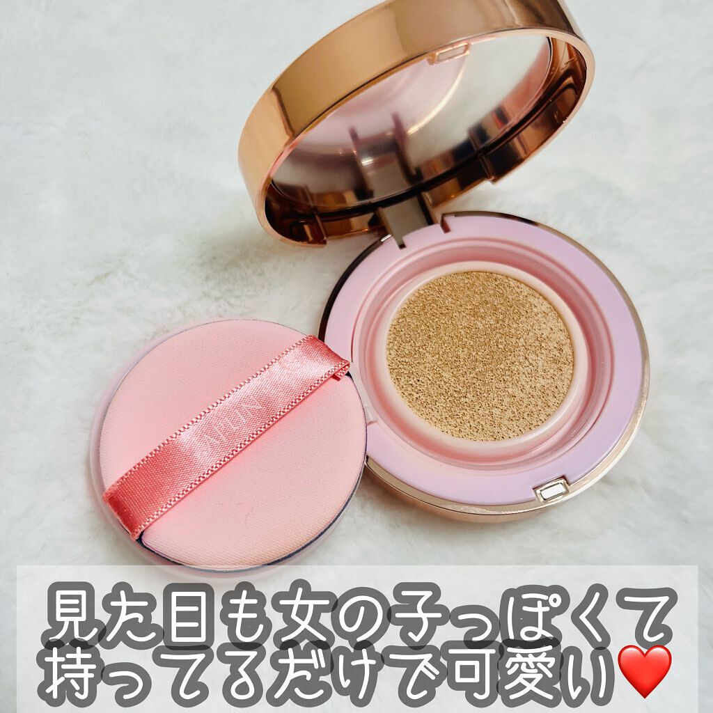 ピンクティーツリーカバークッション/APLIN/クッションファンデーションを使ったクチコミ（2枚目）