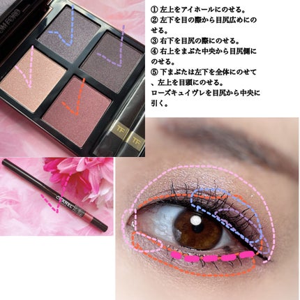 アイ カラー クォード/TOM FORD BEAUTY/アイシャドウパレットを使ったクチコミ(3枚目)