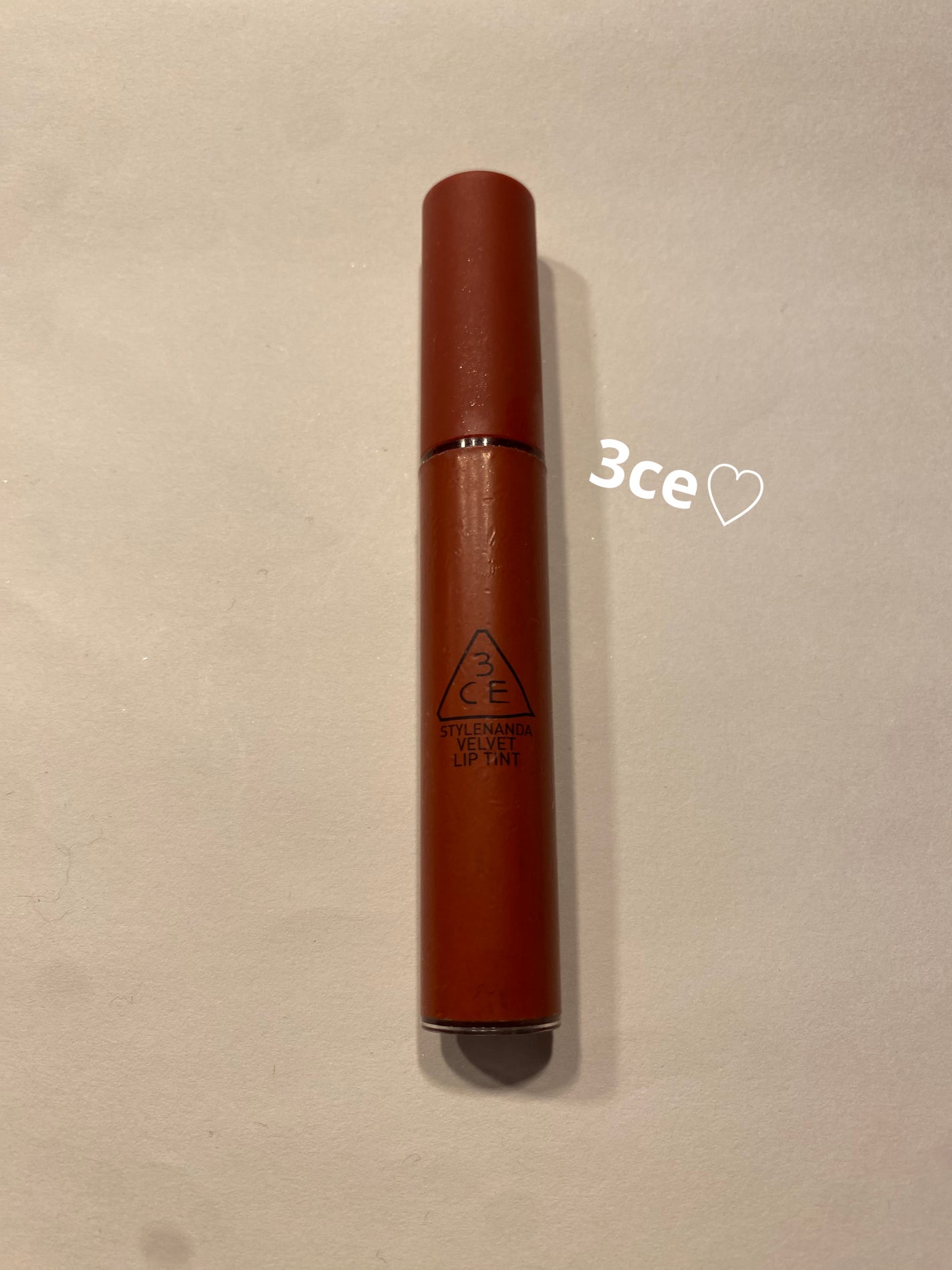 3CE ベルベット リップティント/3CE/リップティントを使ったクチコミ(1枚目)