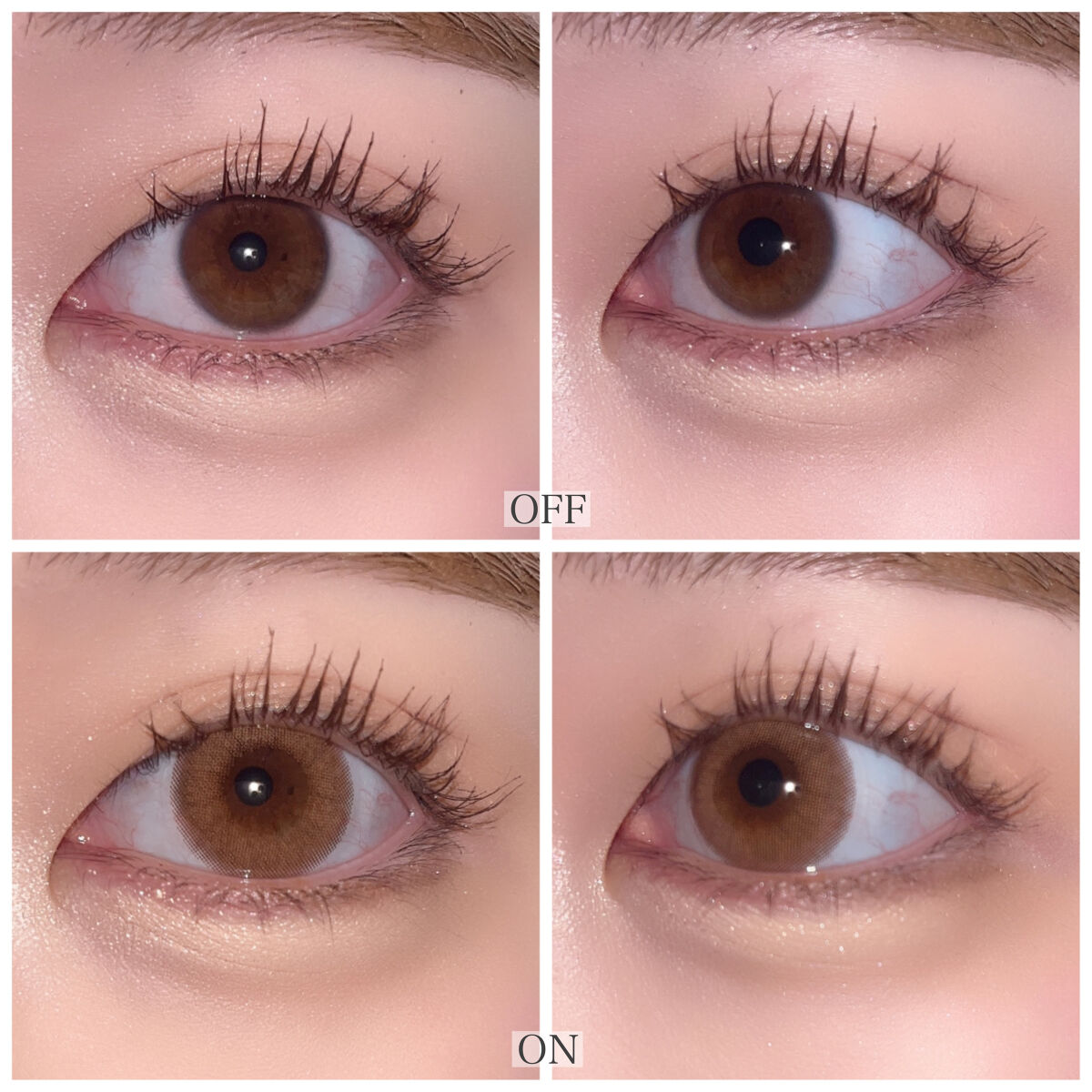 MOLAK 1day サクラスモア/MOLAK/ワンデー（１DAY）カラコンを使ったクチコミ（2枚目）