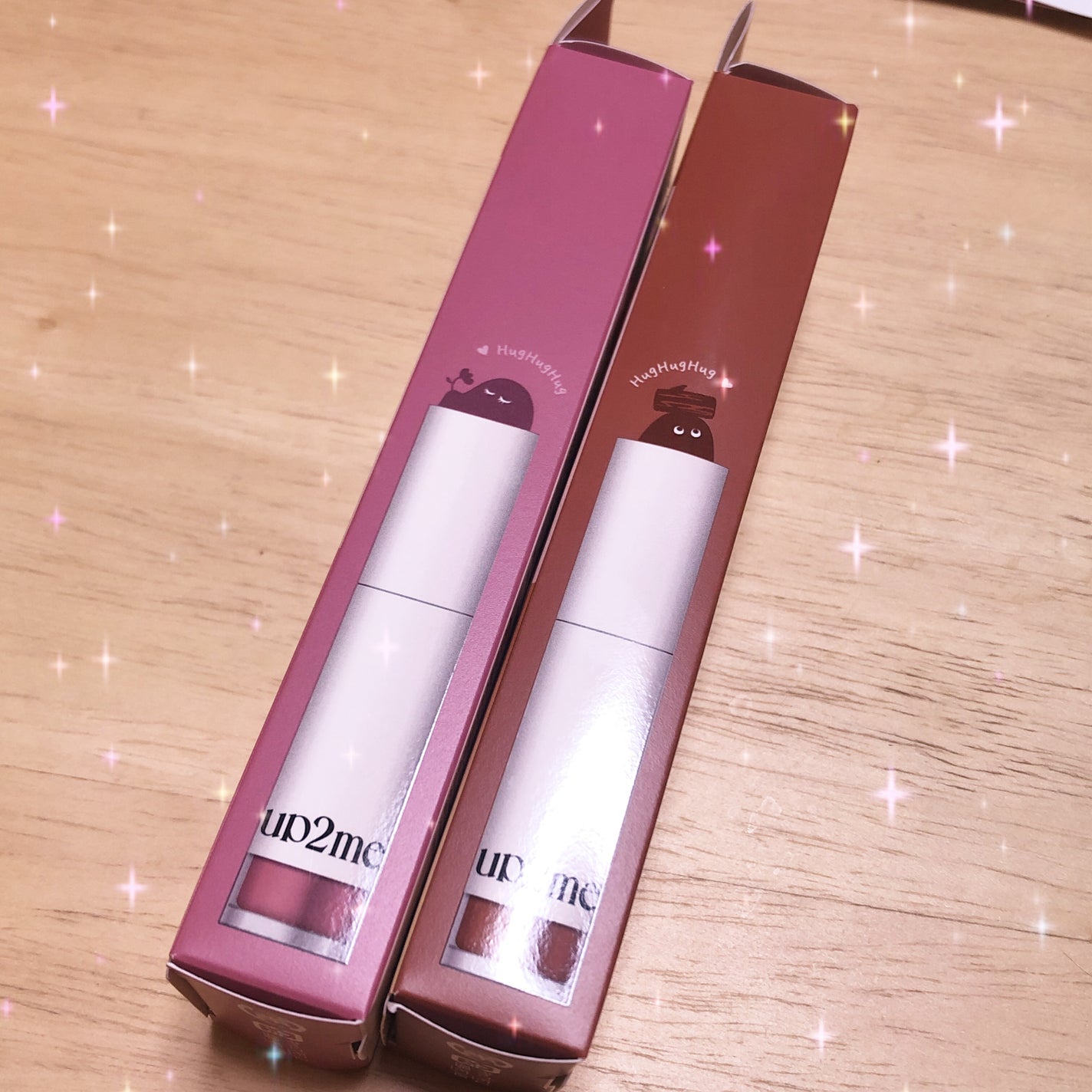 アップトゥーミー ハグマイリップ カラーロックプランパー/up2me/リッププランパーを使ったクチコミ(2枚目)