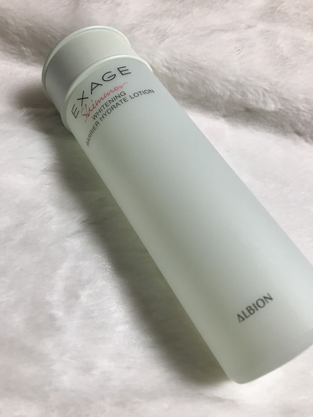 エクサージュシマー ホワイトニング バリア ハイドレートローション /ALBION/化粧水を使ったクチコミ（1枚目）
