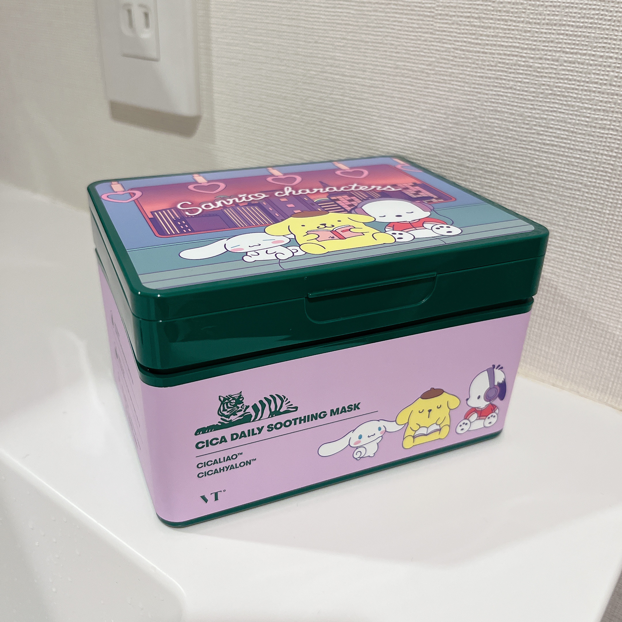 CICA デイリースージングマスク/VT/シートマスク・パックを使ったクチコミ（1枚目）