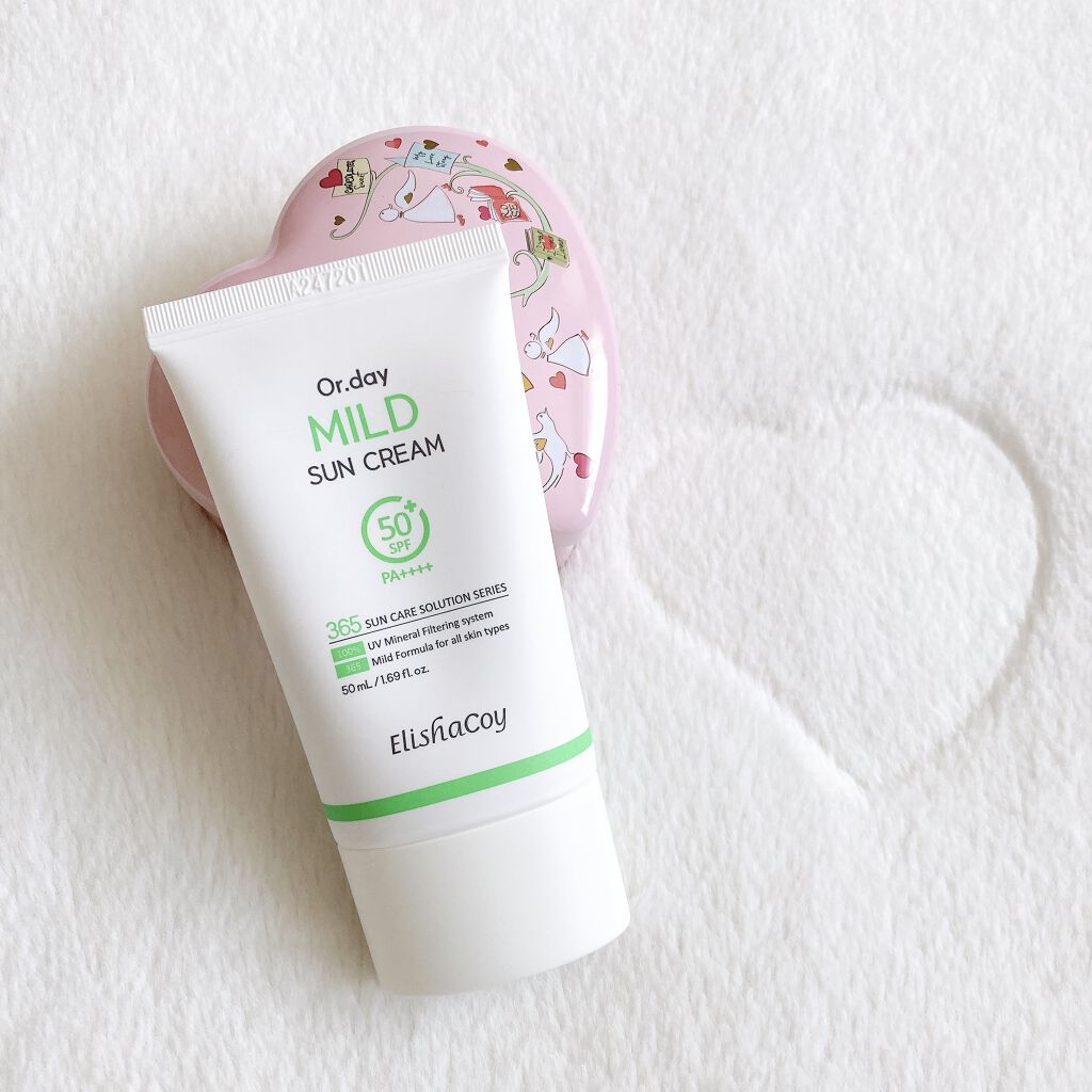 Or.day マイルドサンクリーム/Elishacoy/日焼け止めクリームを使ったクチコミ（1枚目）