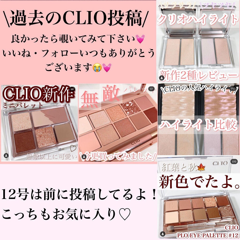 プロ アイ パレット/CLIO/アイシャドウパレットを使ったクチコミ(7枚目)