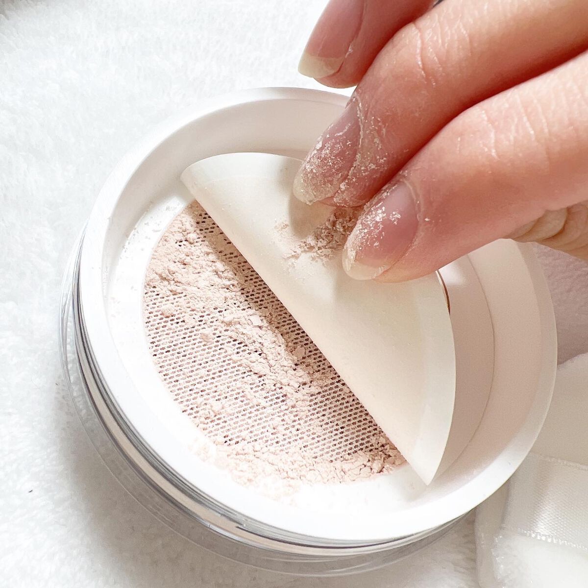 ビューステージ フェイスパウダー クリア/ビューステージ コスメティック/ルースパウダーを使ったクチコミ（3枚目）