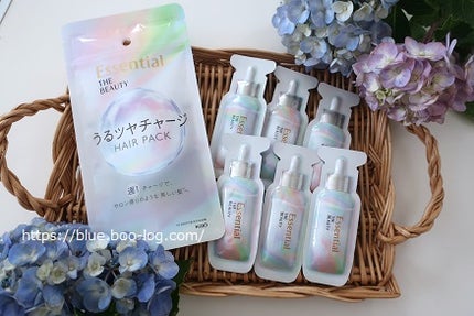 ザビューティ うるツヤチャージヘアパック/エッセンシャル/ヘアマスク・ヘアパックを使ったクチコミ(1枚目)