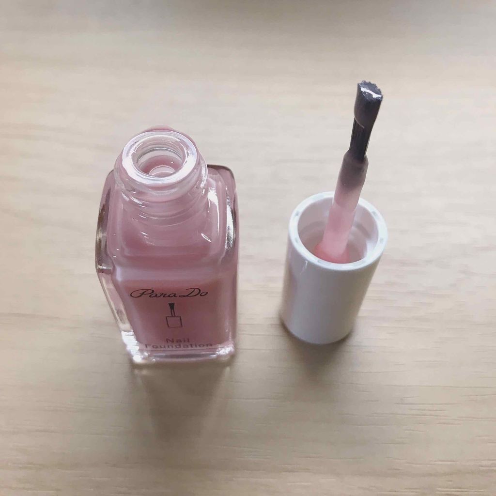 ネイルファンデーション PO ピンクオークル/パラドゥ/マニキュアを使ったクチコミ（2枚目）