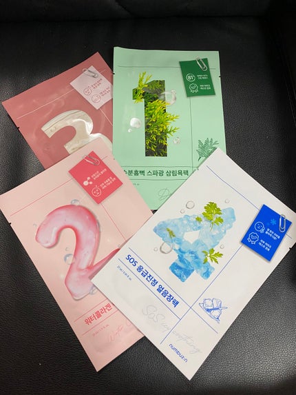 3番 すべすべキメケアシートマスク/numbuzin/シートマスク・パックを使ったクチコミ(2枚目)