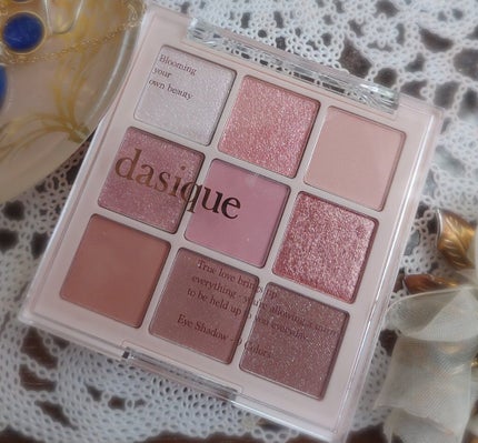 シャドウパレット/dasique/アイシャドウパレットを使ったクチコミ(1枚目)