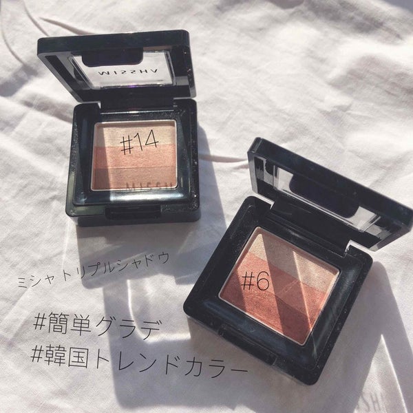 トリプルシャドウ/MISSHA/アイシャドウパレット by Nuu