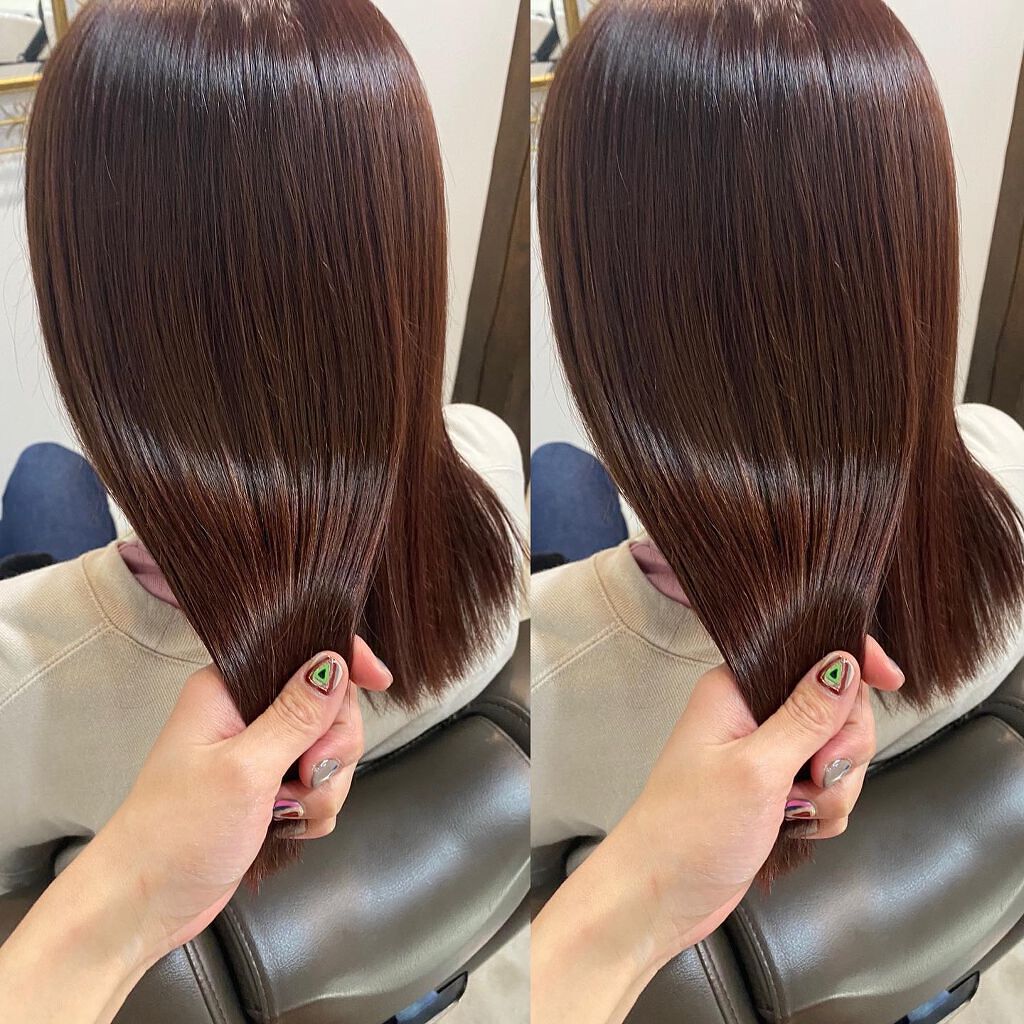 カリコ on LIPS 「春におすすめのカシスココア♡...職場でもぎりぎり許されるピッ..」(2枚目)