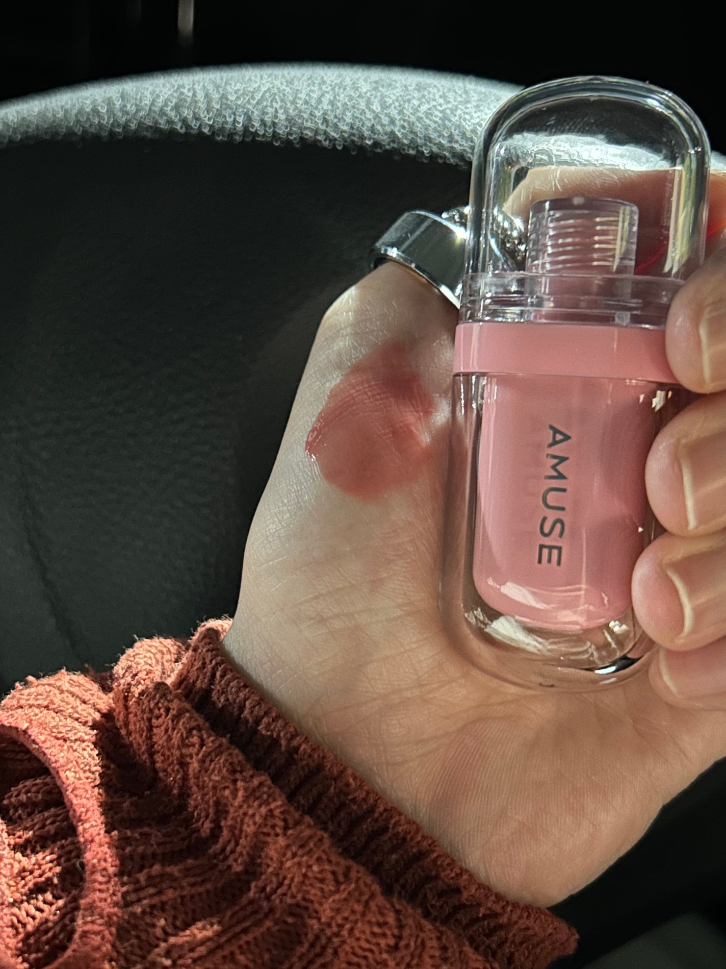 ジェルフィットティント/AMUSE/リップティントを使ったクチコミ(1枚目)