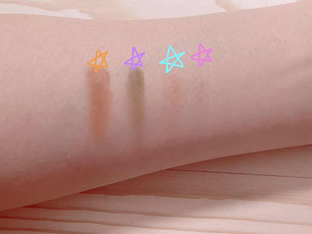 THE アイパレR/b idol/アイシャドウパレットを使ったクチコミ（3枚目）