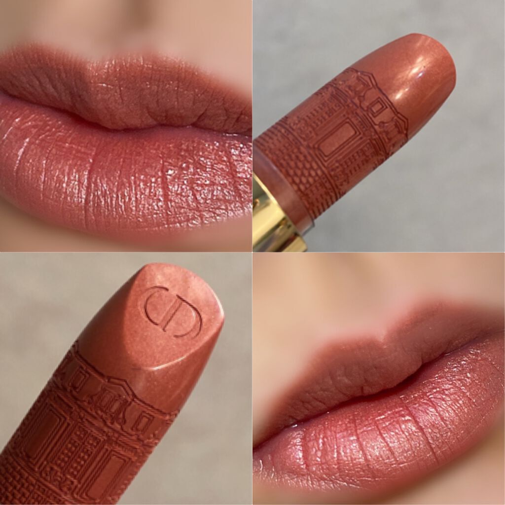 ルージュ ディオリフィック 〈アトリエ オブ ドリームズ〉 074 ローズ ディヴェール サテン（生産終了）/Dior/口紅を使ったクチコミ（2枚目）